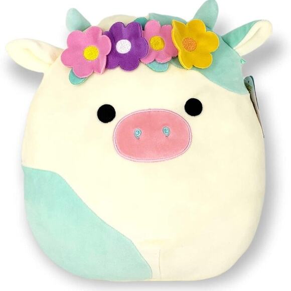 12” Belana Squishmallow Cow - Rare - Picture 1 of 3